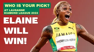 Elaine Thompson-Herah WINS Women's 100m Race at Lausanne Diamond League 2022?