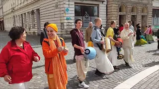 Maha harinama Ljubljana 23.3.2024 (pre Gaura Purnima)