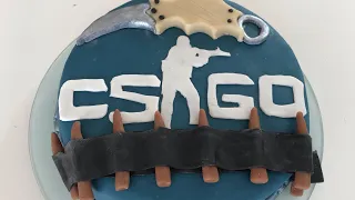 CS GO cake 🎂 کیک تولد CS GO برای پسر ها