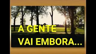 A GENTE VAI EMBORA  (PARA REFLETIR)