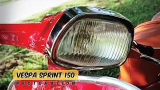Vespa Sprint 150 Full Restoration