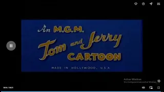Tom and Jerry - The Flying Sorceress End Title  (1956)