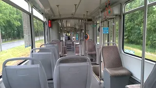 Tatra КТ6TМ Tram Ride - Tallinn, Estonia