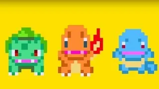 Super Mario Maker Official Bulbasaur, Charmander and Squirtle Trailer