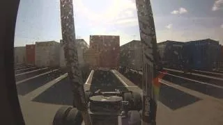 DROP and HOOK at the Rail Yard (TRUCKER POV)