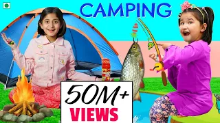 Kids Pretend Play CAMPING | ToyStars