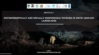 Module 8 - Session 1.1: Tourism as a conservation tool?