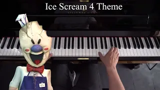 Ice Scream 4: Rod's Factory Theme - Piano Tutorial