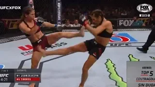 Joanna Jedrzejczyk VS Tecia Torres - UFC on Fox 30