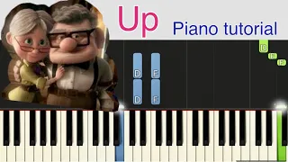Married Life- Up Piano tutorial #marriedlife #up