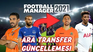 Football Manager 2021 Ara Transfer Güncellemesi