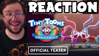 Gor's "Tiny Toons Looniversity" Teaser Trailer REACTION