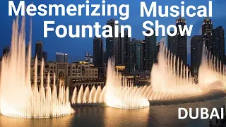 Dubai Amazing Dancing Musical Fountain / Dubai Fountain Show / Dubai tourist attractions