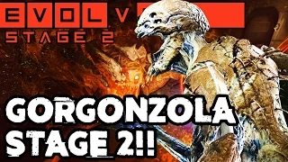 CRAZY LONG GORGON CLASH!! EPIC STAGE TWO MATCH!! Evolve Gameplay Walkthrough (PC 1080p 60fps)
