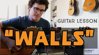 Walls - Kings of Leon Acoustic Guitar Lesson Tutorial