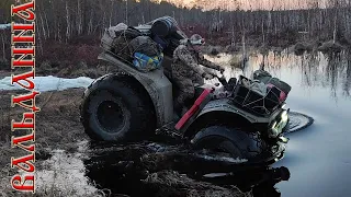 ЭКСТРЕМАЛЬНЫЙ ЗАЕЗД НА РЫБАЛКУ  по ПОСЛЕДНЕМУ ЛЬДУ. ТЕСТ НОВОГО МОТОБУРА