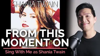 From This Moment On (Male Part Only - Karaoke) - Shania Twain ft. Bryan White