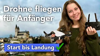 DJI Drohne fliegen lernen: Anfänger Tutorial von Start bis Landung anhand der Mavic Air