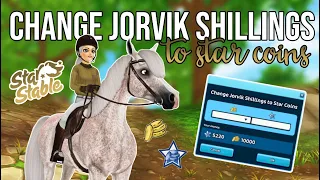 Change Jorvik Shillings to Star Coins! | Star Stable Online