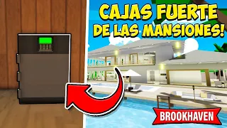 TODAS LAS CAJAS FUERTES de LAS MANSIONES de BROOKHAVEN en UN VÍDEO! 🤑🏡 - Roblox YoSoyLoki