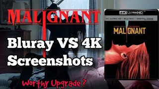 MALIGNANT 4K UHD VS BLU-RAY SCREENCAPS/ IS IT WORTH UPGRADING?