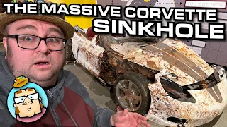 The Massive Sinkhole at the National Corvette Museum - Kentucky Roadside Stops - Gas Station Dinner