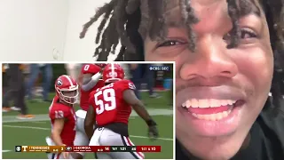 THEY WERE NOT READY GEORGIA vs TENNESSEE REACTION!!!! Full game HIGHLIGHTS