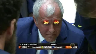 When Zeljko Obradovic Has No Chill (Best Basketball Coach In The World)