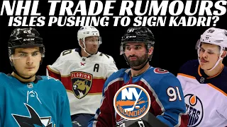 NHL Trade Rumours - Oilers, Sharks, Panthers + Isles Want Kadri?