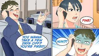 I got hospitalized, but then my boss called and… [Manga Dub]