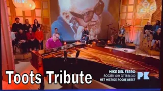 Mike del Ferro - Toots Thielemans 100 Tribute on National Dutch Television - Misty Red Beast.