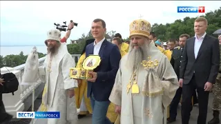 Ковчег с мощами святого Сергия Радонежского пробудет в Хабаровском крае ещё два дня