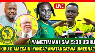 🔴#live_YAMETIMIAA! KIBU DENIS ANATAMBULISHWA YANGA? TAARIFA MPYA USIKU HUU UMEONA? BALAA! HUKO!