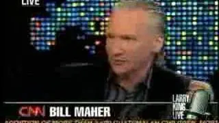 Bill Maher on Larry King Live Pt. 4 - Feb 4 '08