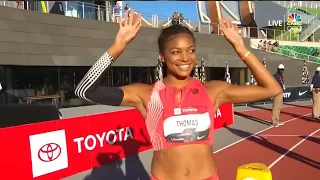 WOMEN 200m FINALS | USATF Championships 2023 | Gabby Thomas 21.60