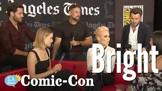 "Bright" Cast Says The Film Is Woke AF: Comic-Con | Los Angeles Times
