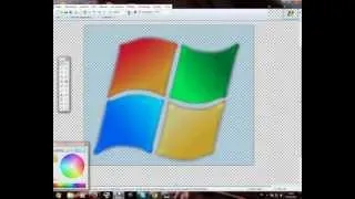 Windows 7 logo Speedpaint in Paint.NET