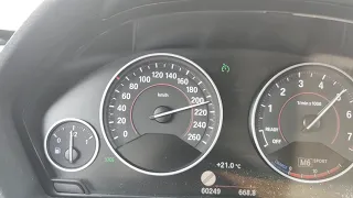 BMW F30 330e stage 2 top speed