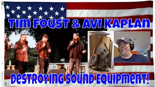 Tim Foust & AVI breaking sound systems! 2N1 Video - REACTION - Poor speakers had no chance! LOL