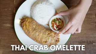 I tried to make a crab omelette (4M subscriber special)