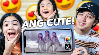 Reacting To NATALIAS Unseen TikTok & Funny Videos (Cute Haha!) | Ranz and niana