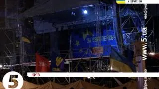 Євромайдан вночі - 24.11.2013