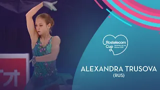 Aleksandra Trusova (RUS) | Ladies Short Program | Rostelecom Cup 2020 | #GPFigure