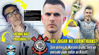 🚨 AGORA! VAI jogar NO #corinthians  MARCELO GROHE no BRASIL? #GRÊMIO não procurou o GOLEIRO!..