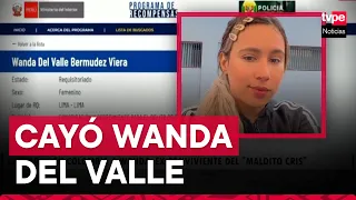 Tren de Aragua: Wanda del Valle, expareja del 'Maldito Cris', fue capturada en Colombia