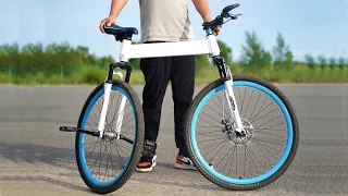 Crazy Double steering bicycle