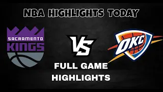 NBA Full Game Highlights | Sacramento Kings vs Oklahoma City Thunder | SAC vs OKC | Feb 28, 2023