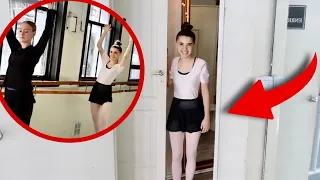 ME INFILTRÉ EN UNA CLASE DE BALLET AVANZADA