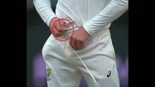 ** CHEATING in CRICKET ** Cameron Bancroft Caught Tampering The Ball