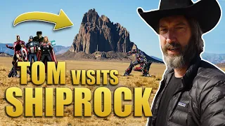 Shiprock -  Avengers Transformers Movie Location - Sacred  In Navajo Culture - Tom Green - Van Life